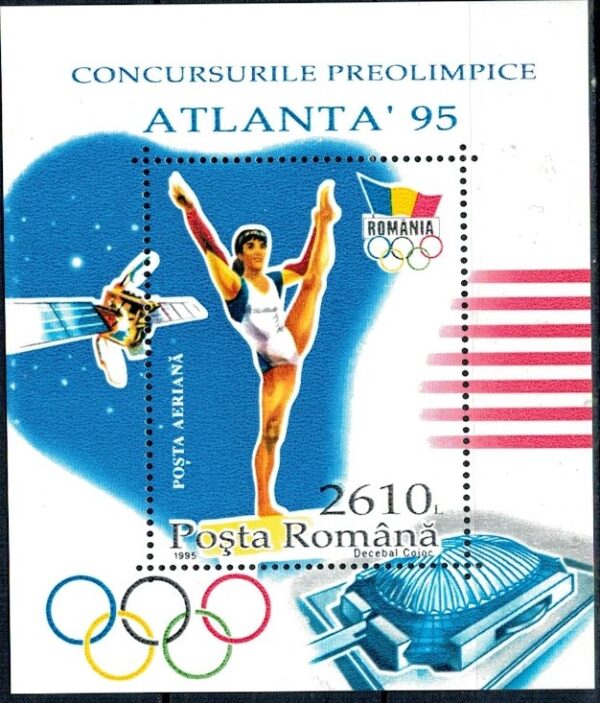 OLIMPIADA LETNIA RUMUNIA MI.BL.297**