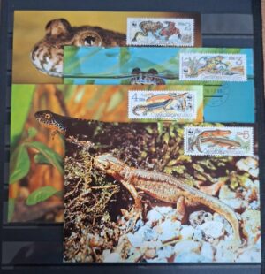 ZWIERZĘTA WWF CZECHOSŁOWACJA MI.3007-3010 KARTY MAXIMUM
