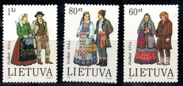 STROJE LUDOWE LITWA MI.537-539**