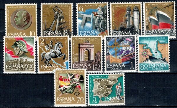 ROCZNICA POWSTANIA NARODOWEGO HISZPANIA MI.1248-1259**