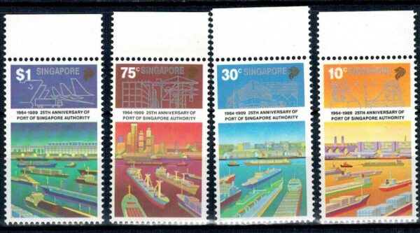 MARYNISTYKA SINGAPUR MI.565-568**