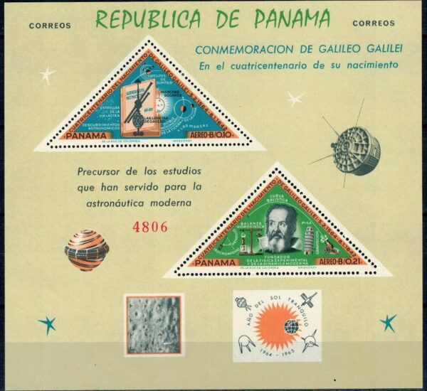 ASTRONOMIA PANAMA MI.BL.36**