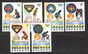 SKAUTING GRENADA MI.758-763**