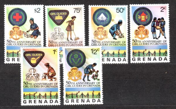 SKAUTING GRENADA MI.758-763**