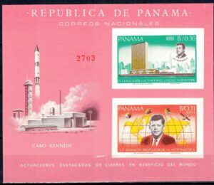 J.F.KENNEDY PANAMA MI.BL.61**